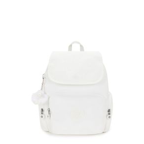 Mochila Kipling City Zip S - Branco
