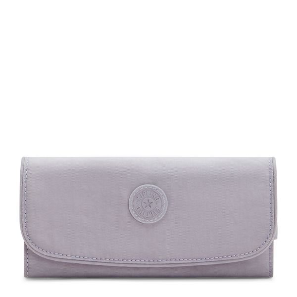 Carteira Kipling Money Land Cinza