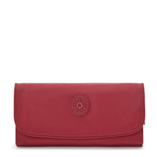 Carteira Kipling Money Land Vermelho