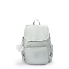 Mochila Kipling City Zip S – Prata