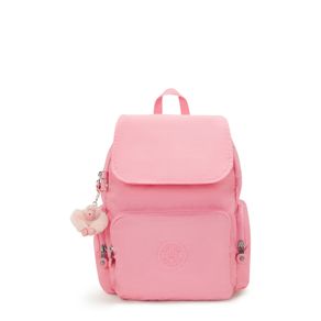 Mochila Kipling City Zip S - Rosa