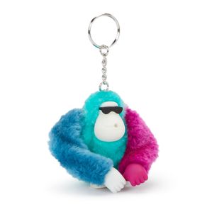 Chaveiro Kipling Dance Monkey – Azul