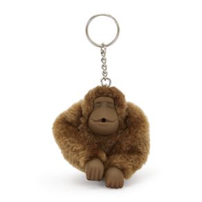 Chaveiro Kipling Monkeyclip M - Marrom